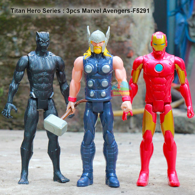 Titan Hero Series : 3pcs Marvel Avengers-F5291